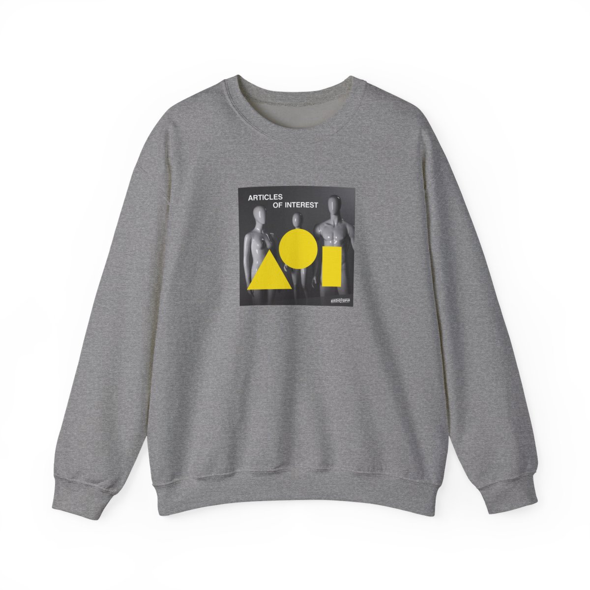 Articles of Interest Crewneck Sweatshirt - alternate angle 2, merchandise
