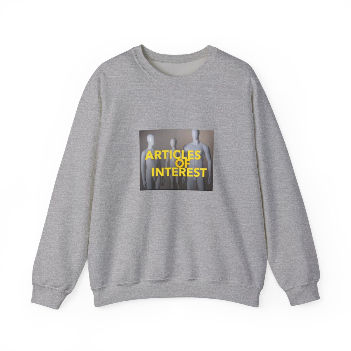 Articles of Interest Crewneck Sweatshirt #2 - alternate angle 2, merchandise