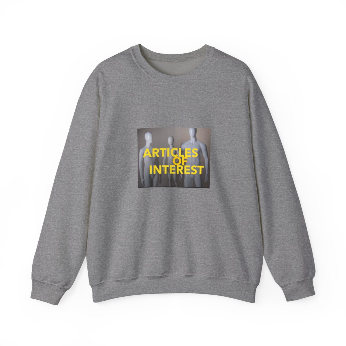 Articles of Interest Crewneck Sweatshirt #2 - alternate angle 3, merchandise