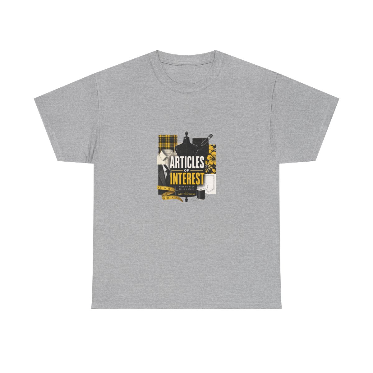 Articles of Interest T-Shirt #4 - alternate angle 3, merchandise