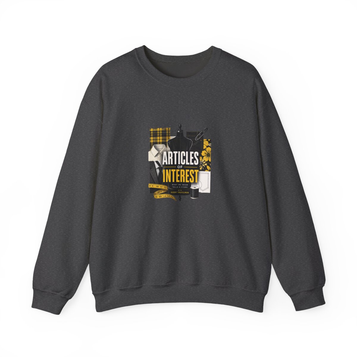 Articles of Interest Crewneck Sweatshirt - alternate angle 3, merchandise