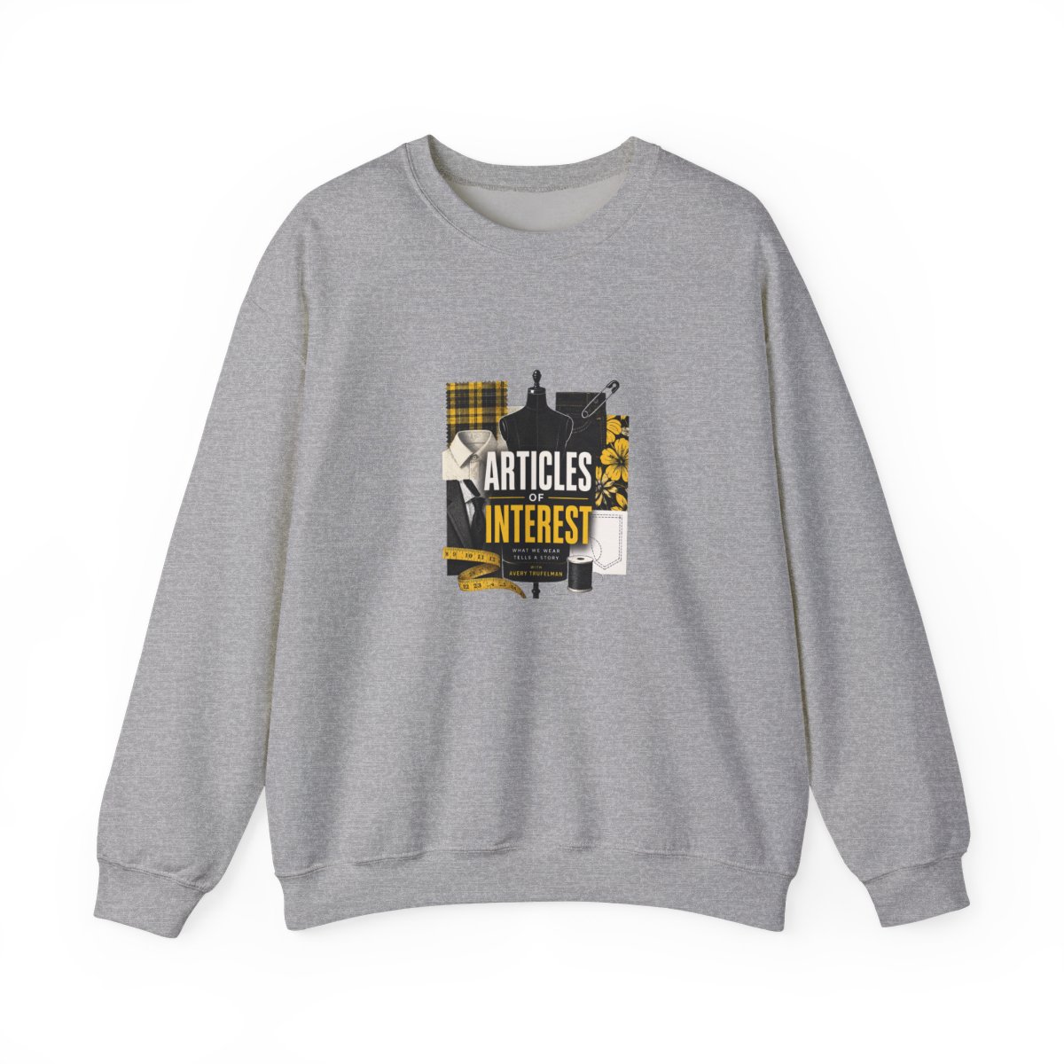 Articles of Interest Crewneck Sweatshirt - alternate angle 4, merchandise