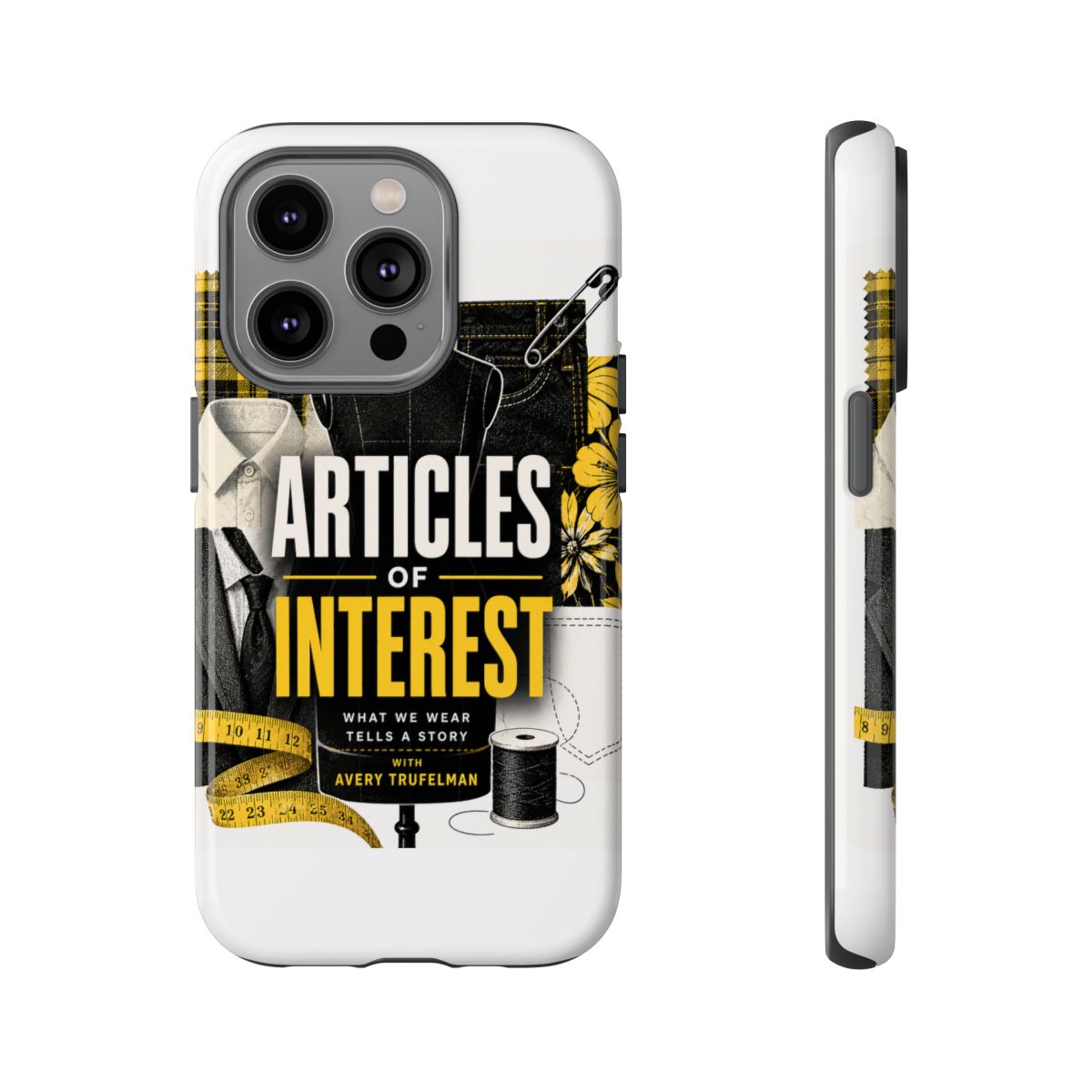 Articles of Interest Phone Case #4 - alternate angle 1, merchandise