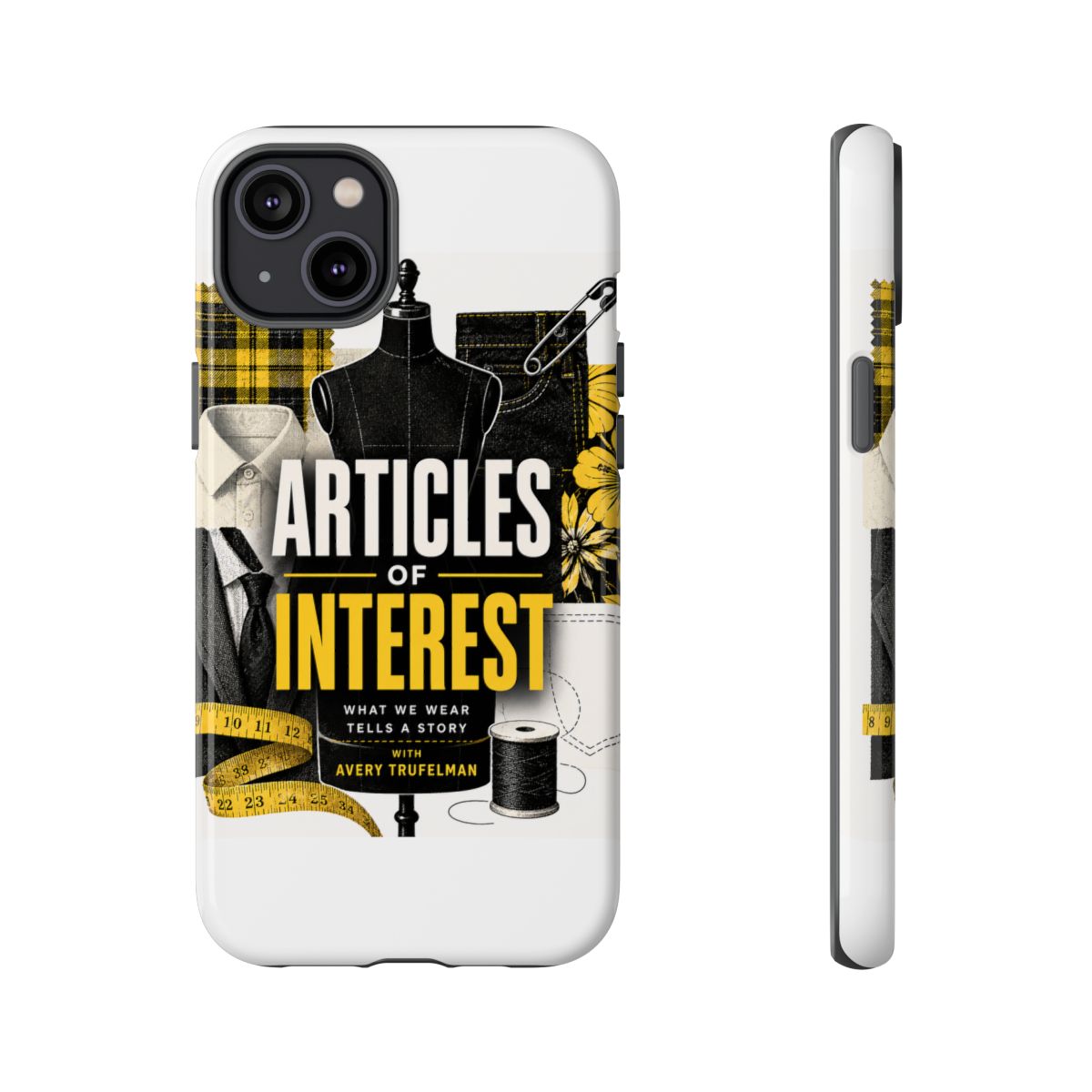 Articles of Interest Phone Case #4 - alternate angle 2, merchandise