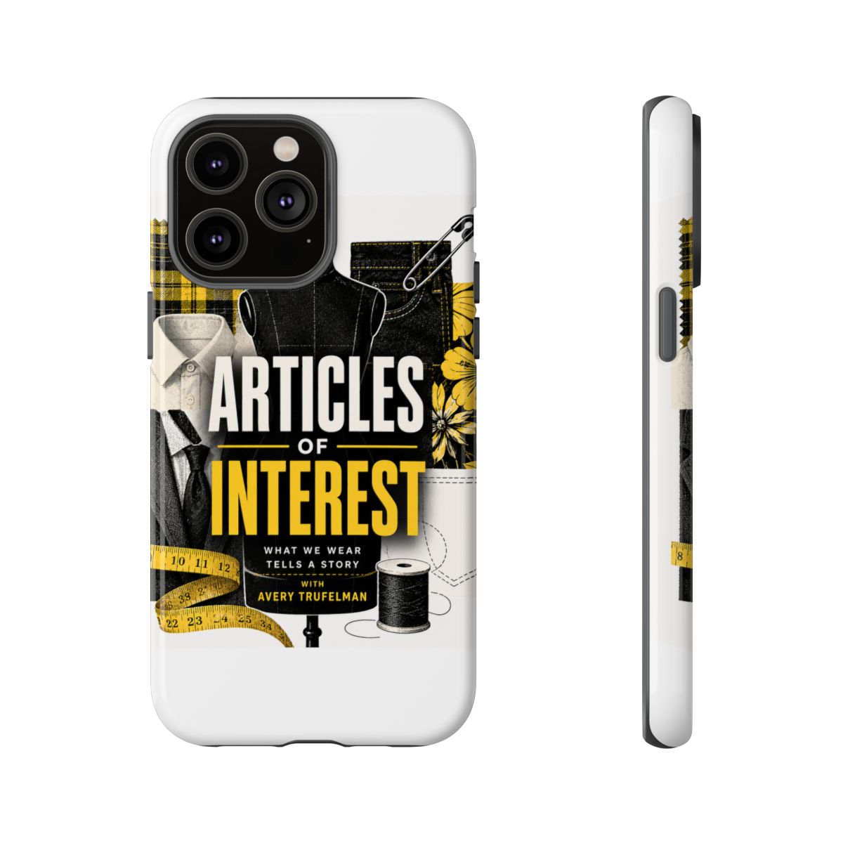 Articles of Interest Phone Case #4 - alternate angle 3, merchandise