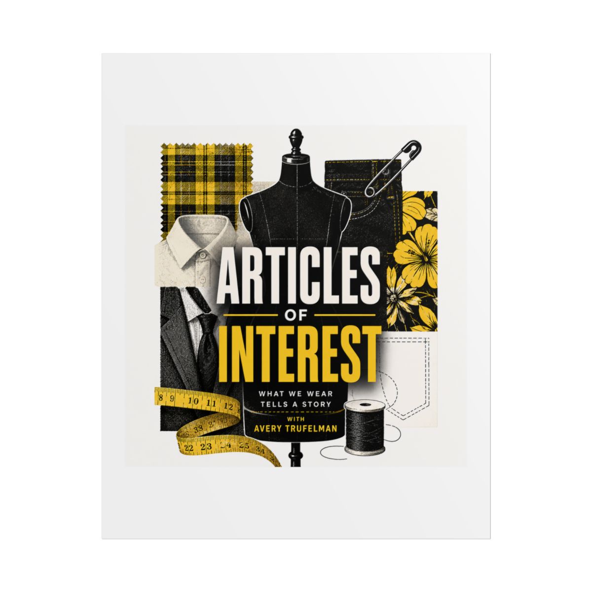 Articles of Interest Poster - alternate angle 3, merchandise
