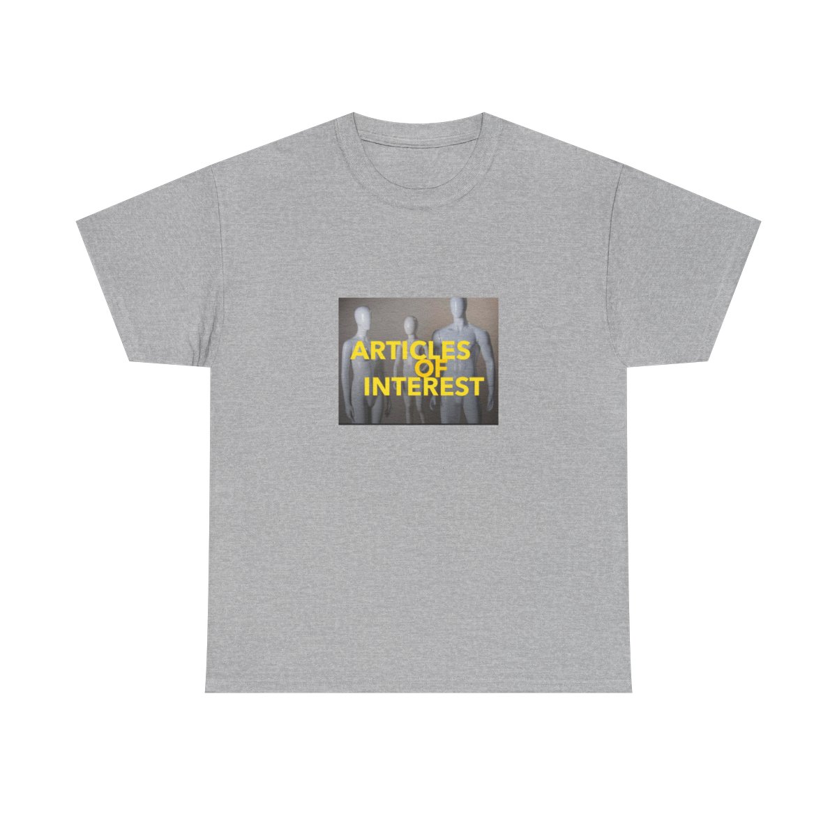 Articles of Interest Heavy Cotton Tee #2 - alternate angle 2, merchandise
