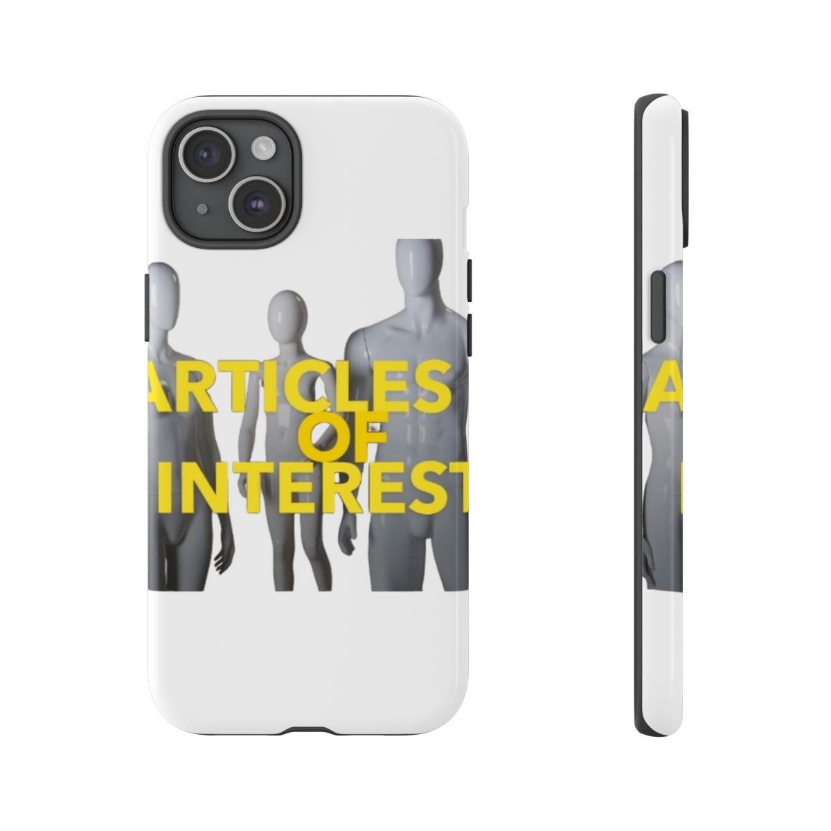 Articles of Interest Tough Phone Case - alternate angle 3, merchandise