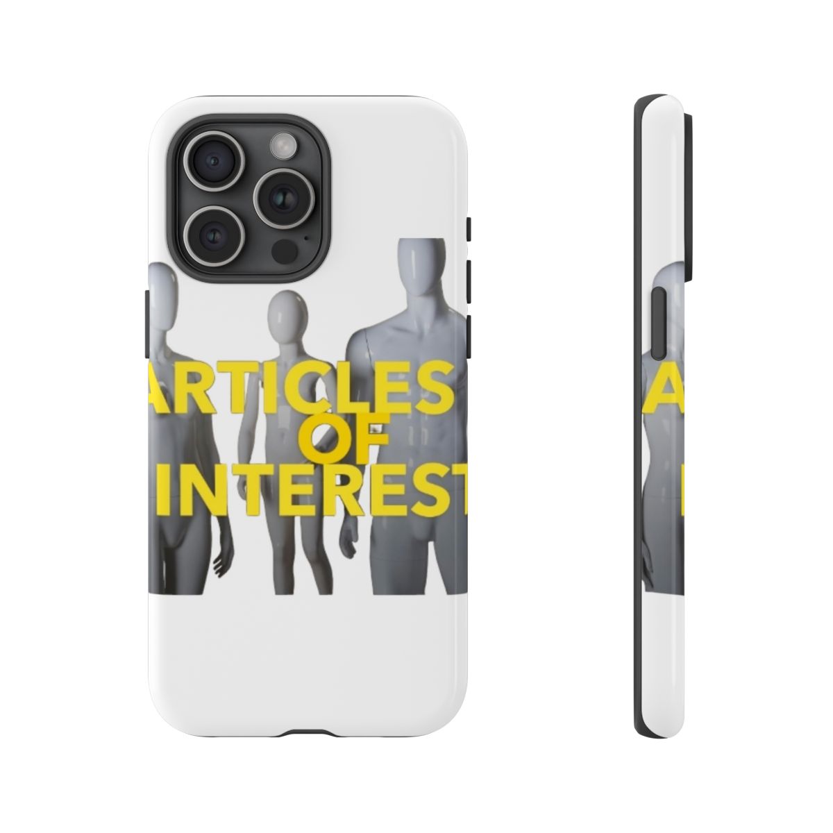 Articles of Interest Tough Phone Case - alternate angle 4, merchandise