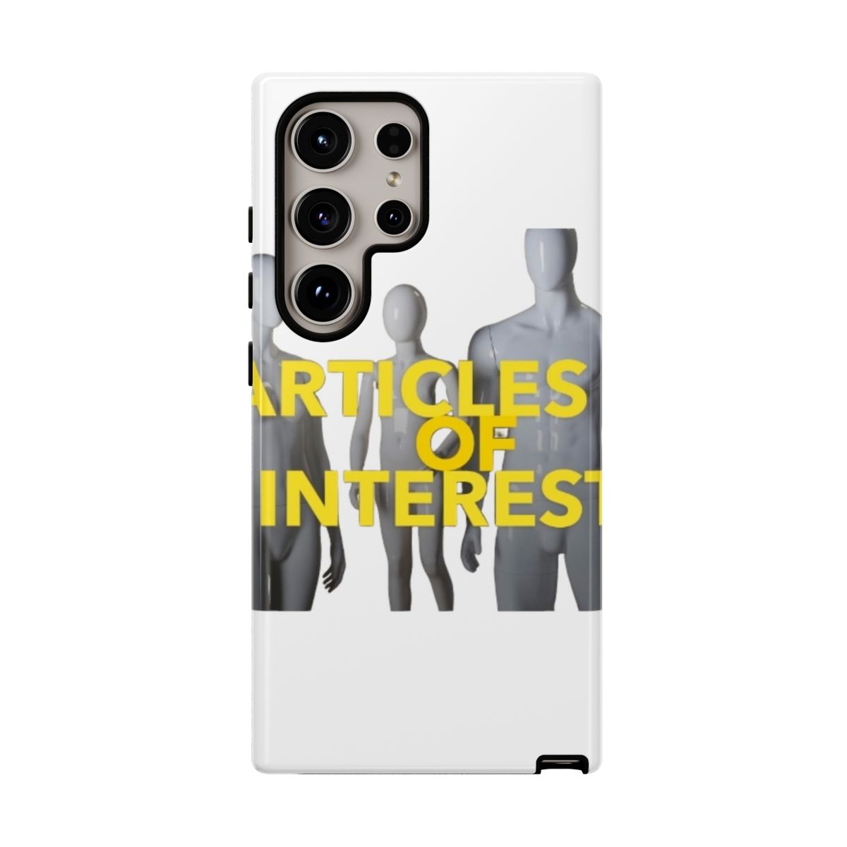 Articles of Interest Tough Phone Case - alternate angle 1, merchandise