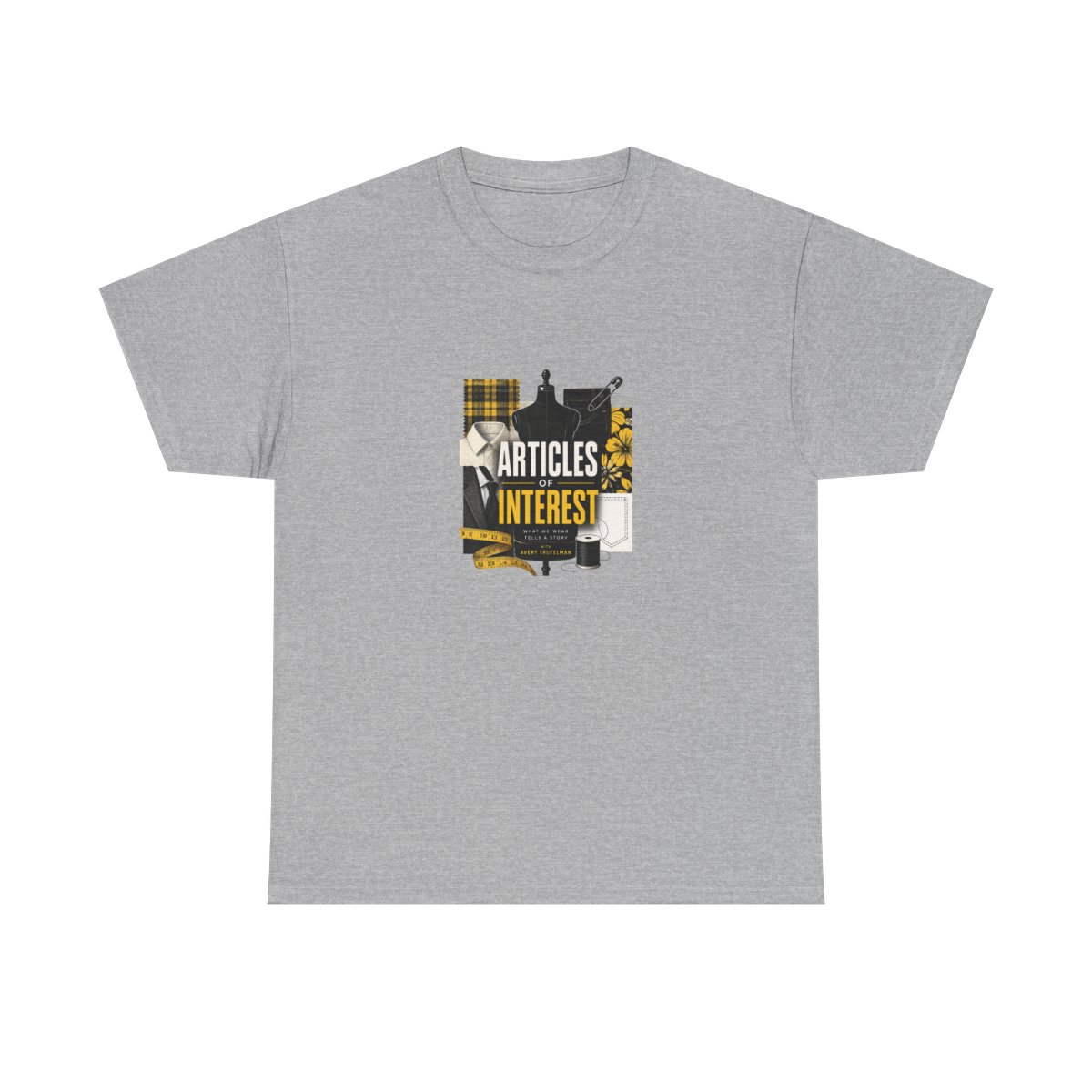 Articles of Interest Heavy Cotton Tee #4 - alternate angle 3, merchandise