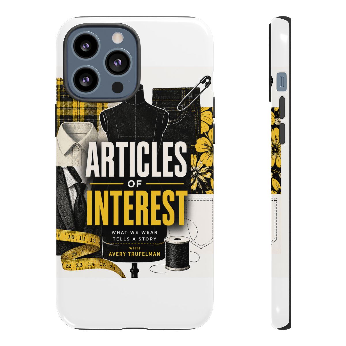 Articles of Interest Tough Phone Case #4 - alternate angle 2, merchandise