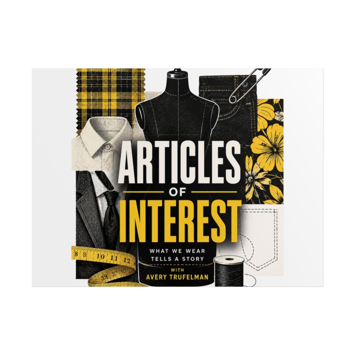 Articles of Interest Rolled Poster - alternate angle 2, merchandise